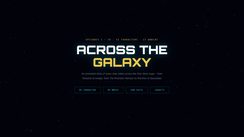 Star Wars · Across the Galaxy